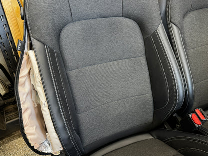 2024-2026 Ford Mustang GT Black Cloth Leather Seats Coupe