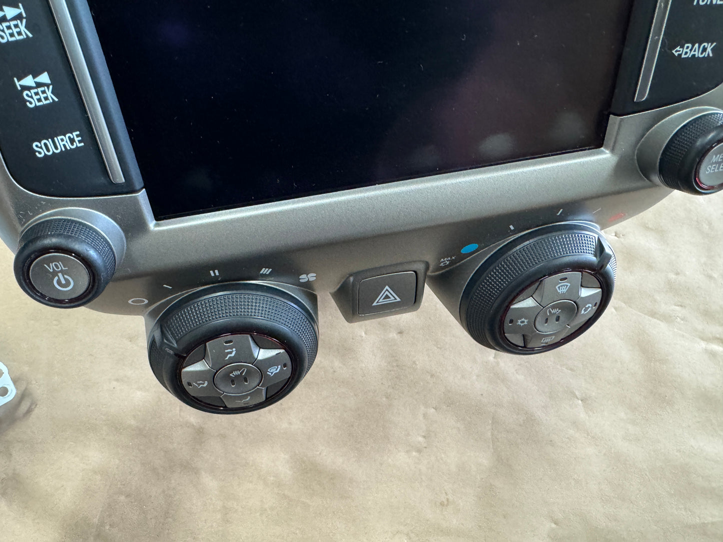 2014 Chevrolet Camaro SS MyLink Premium Radio Face Plate GM - OEM