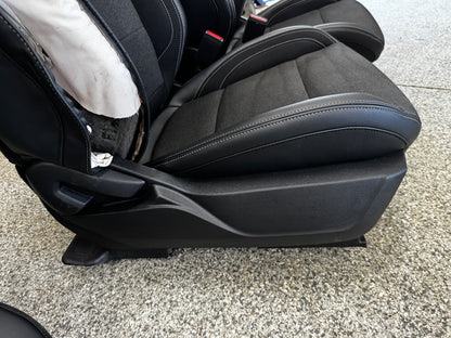 2024-2026 Ford Mustang GT Black Cloth Leather Seats Coupe