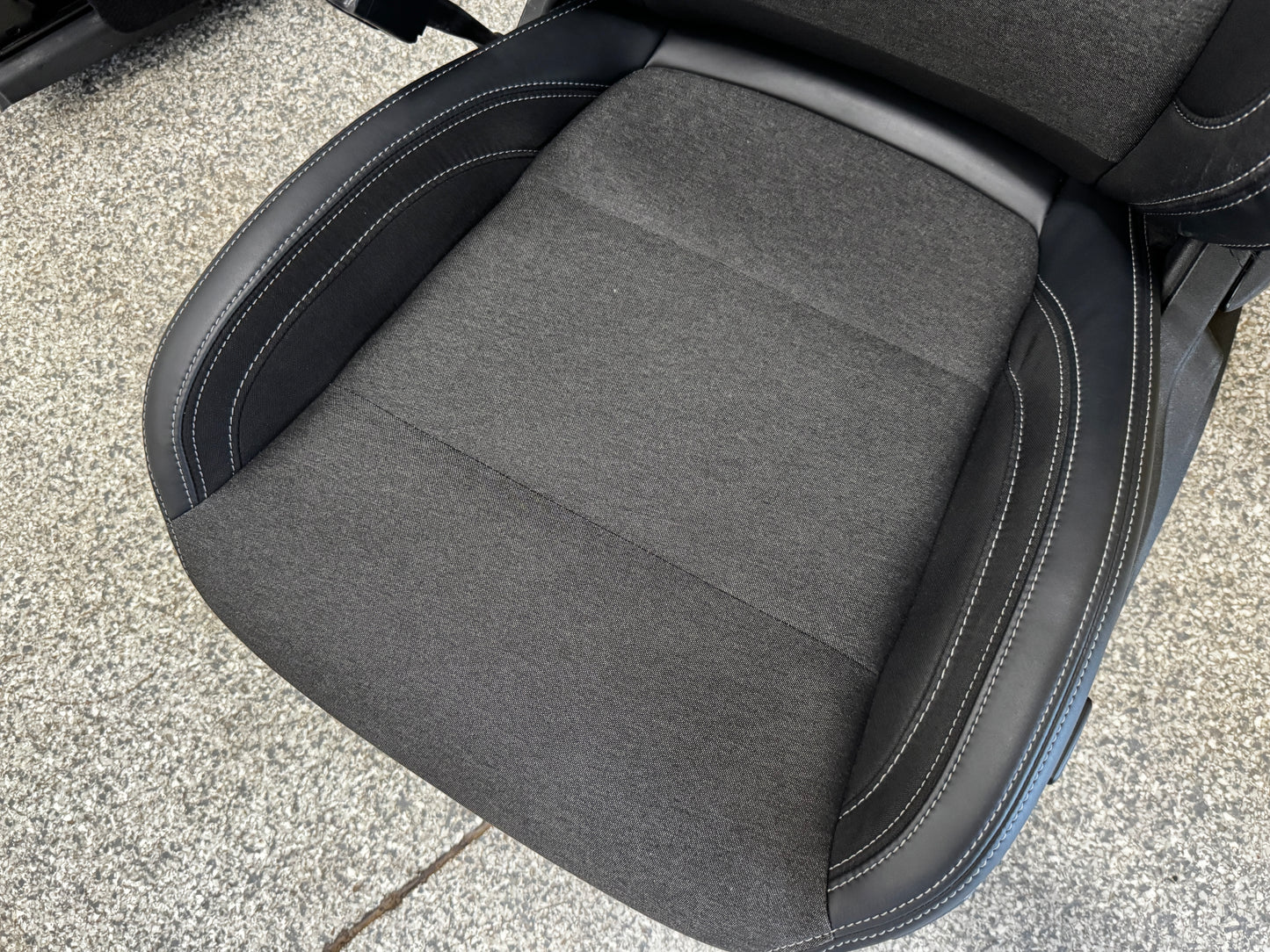 2024-2026 Ford Mustang GT Black Cloth Leather Seats Coupe