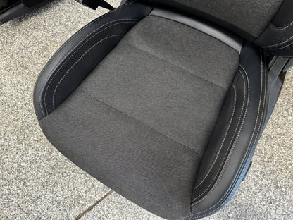 2024-2026 Ford Mustang GT Black Cloth Leather Seats Coupe