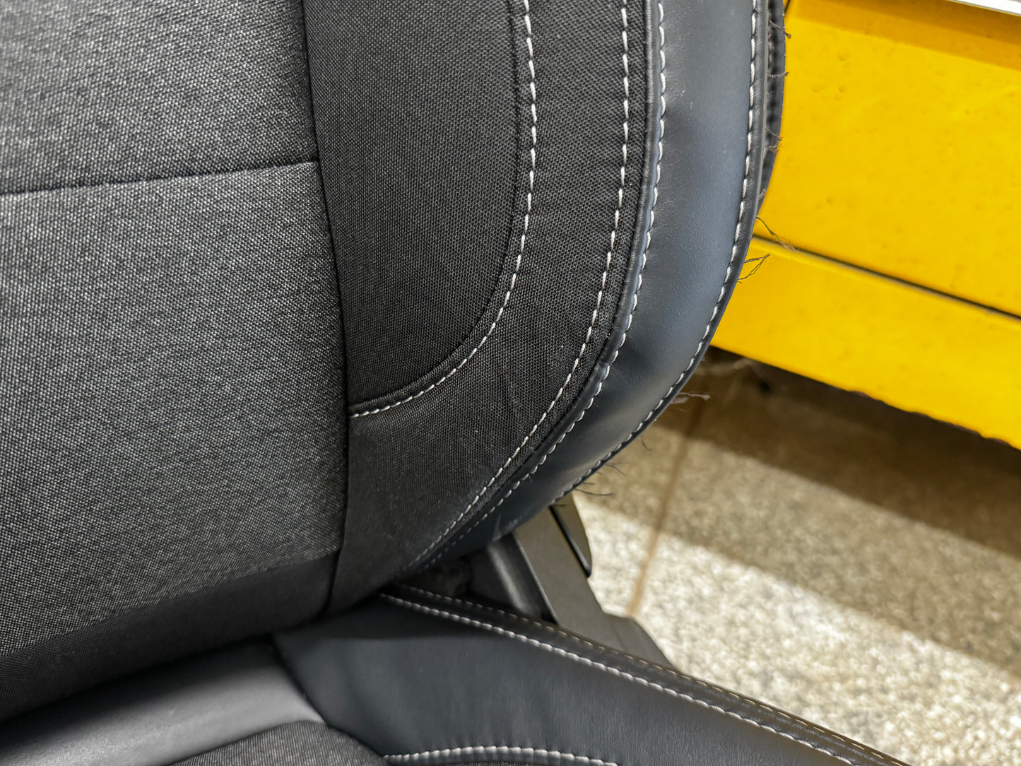 2024-2026 Ford Mustang GT Black Cloth Leather Seats Coupe