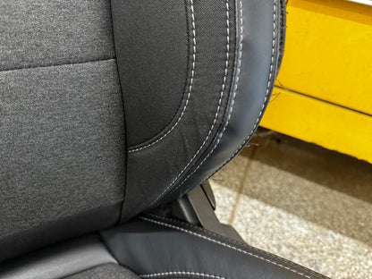 2024-2026 Ford Mustang GT Black Cloth Leather Seats Coupe