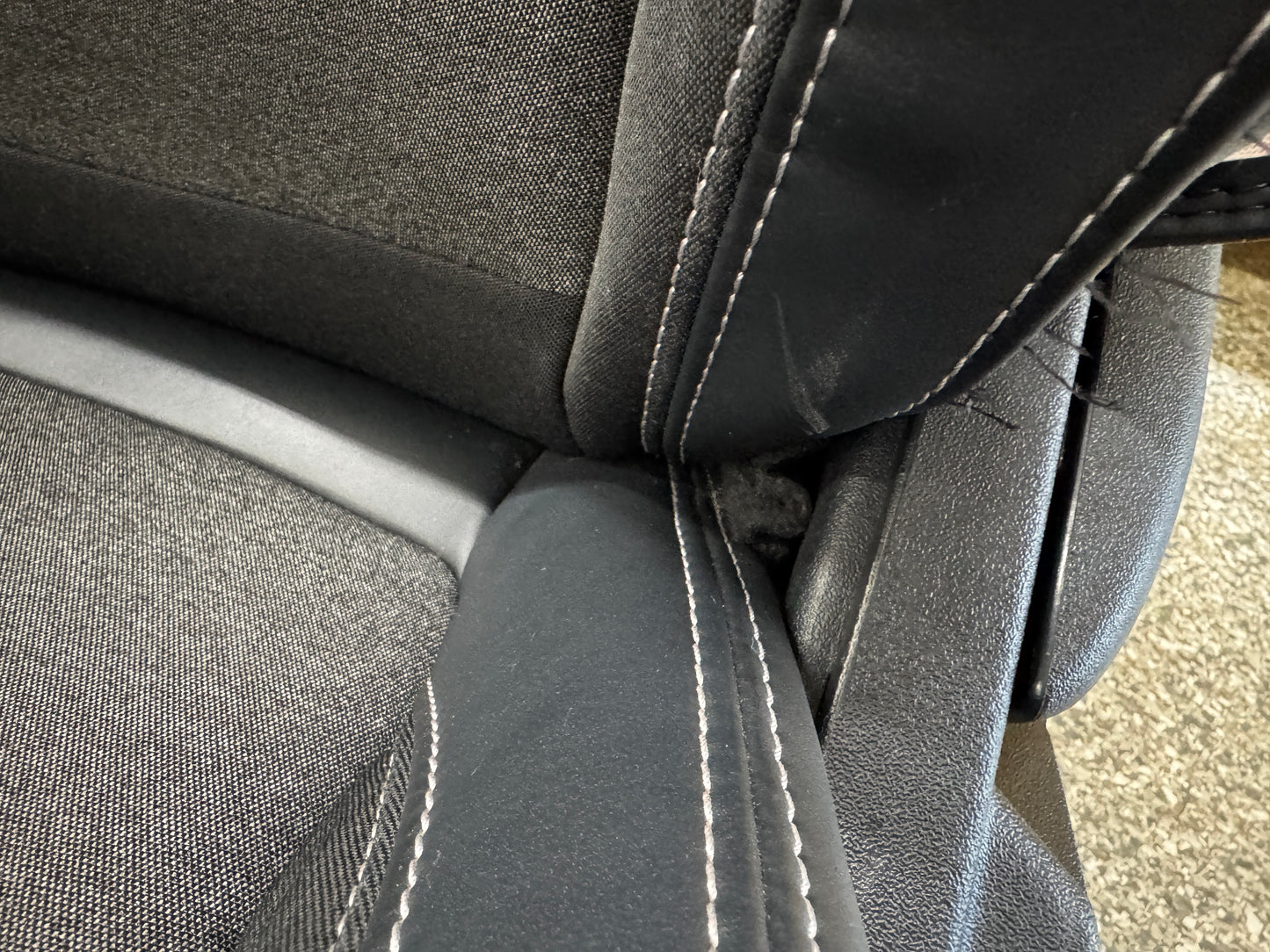 2024-2026 Ford Mustang GT Black Cloth Leather Seats Coupe
