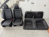 2018-2023 Ford Mustang GT Black Leather Coupe Front Rear Power Seats Heat/Cooled