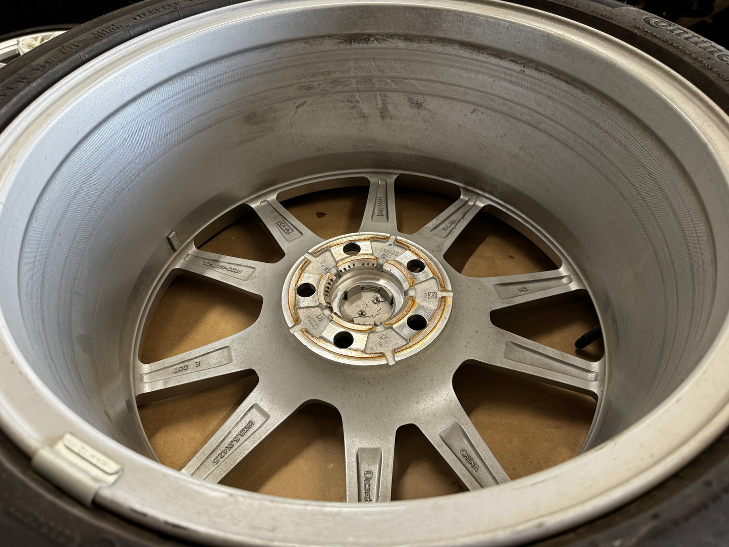2024-2026 Ford Mustang GT 5.0 19x8.5" Wheel Rim Continental 255/40/19 - OEM
