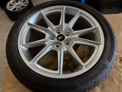 2024-2026 Ford Mustang GT 5.0 19x8.5" Wheel Rim Continental 255/40/19 - OEM