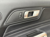 2018-2023 Mustang GT V6 EcoBoost LH RH Premium Leather Insert Door Panels Pair