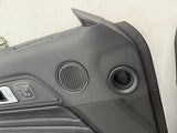 2018-2023 Mustang GT V6 EcoBoost LH RH Premium Leather Insert Door Panels Pair