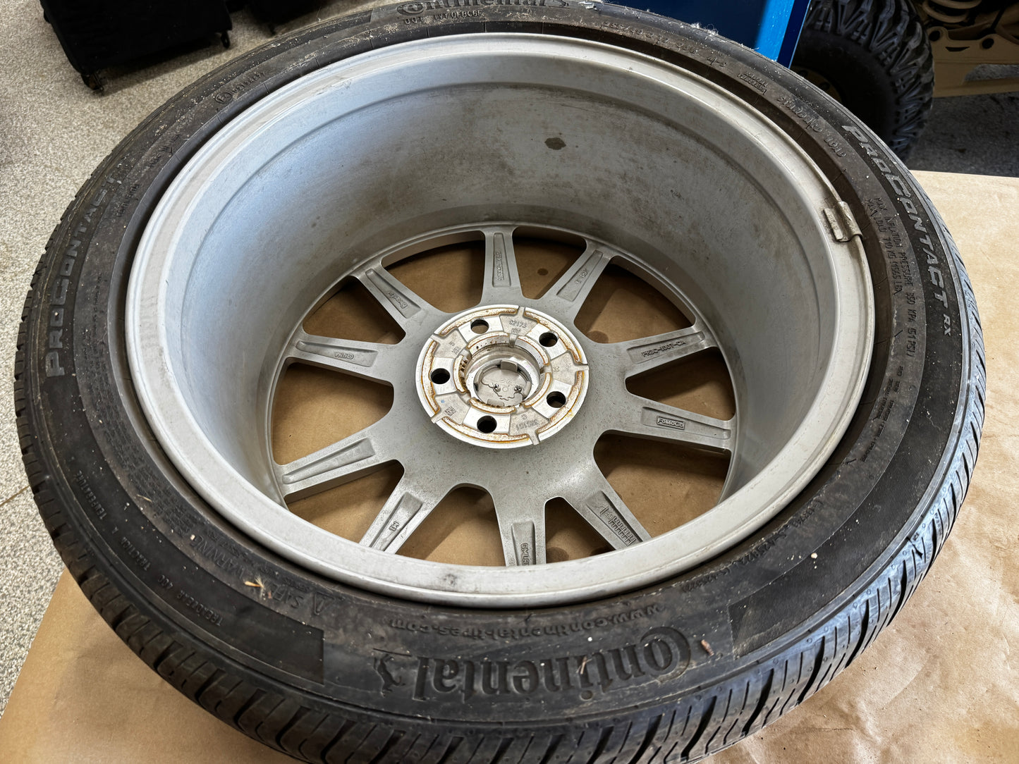 2024-2026 Ford Mustang GT 5.0 19x8.5" Wheel Rim Continental 255/40/19 - OEM