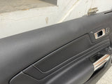 2018-2023 Mustang GT V6 EcoBoost LH RH Premium Leather Insert Door Panels Pair