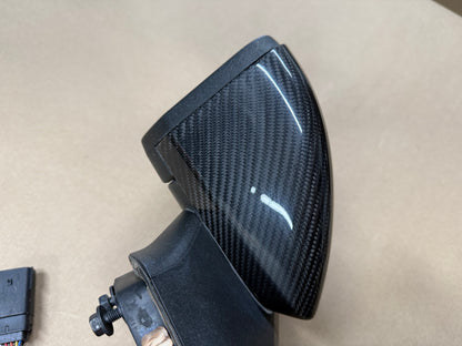 2015-2020 Ford Mustang GT LH Driver Side Mirror Heated Signal Puddle "Black"