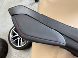 2016-2023 Chevy Camaro SS Center Console Charging Pad "Black/Red Stitch"