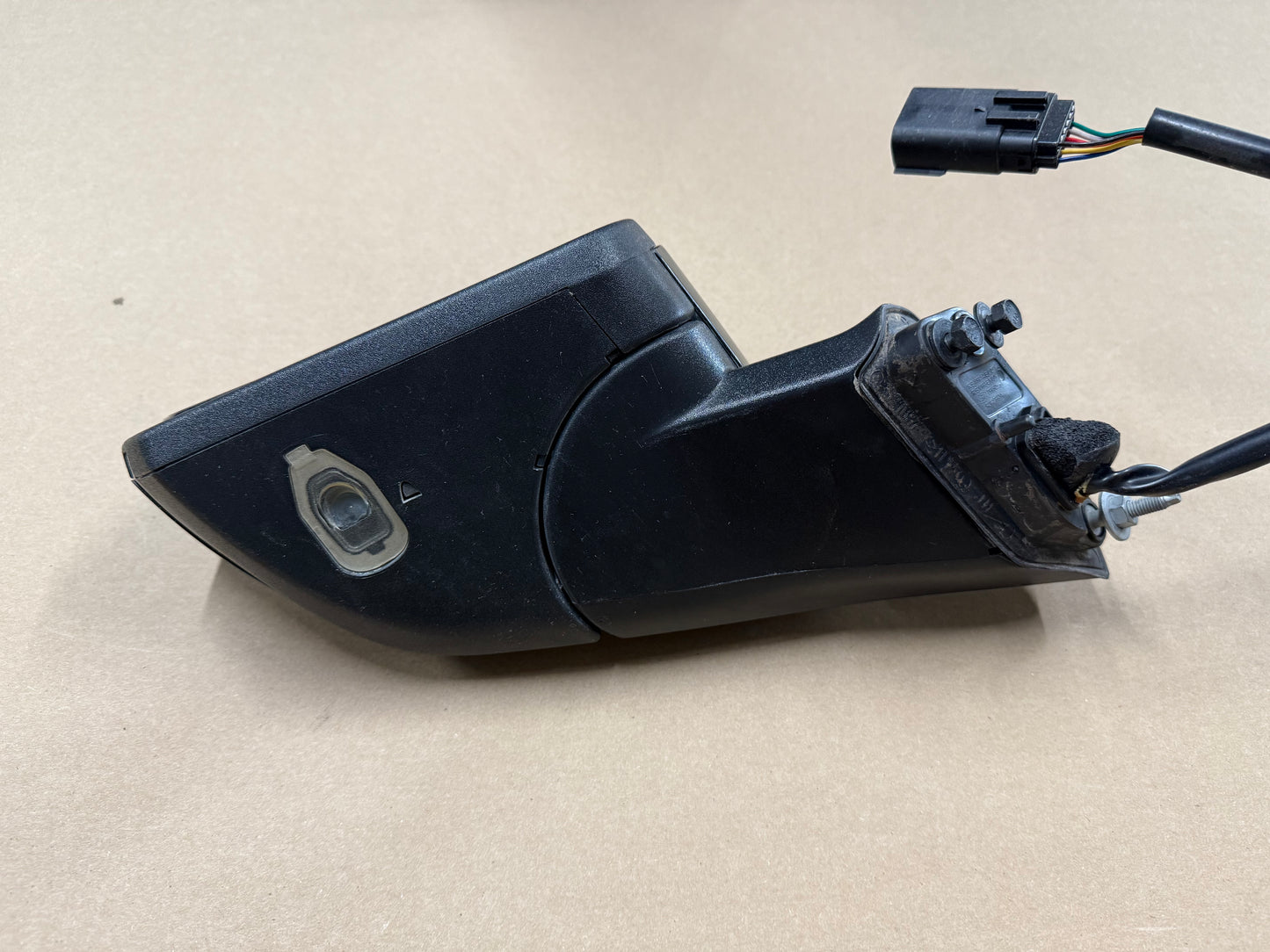 2015-2020 Ford Mustang GT LH Driver Side Mirror Heated Signal Puddle "Black"