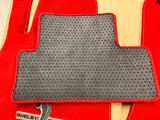 2007-2014 Mustang Shelby GT500 Front Rear Floor Mats Red Lloyds