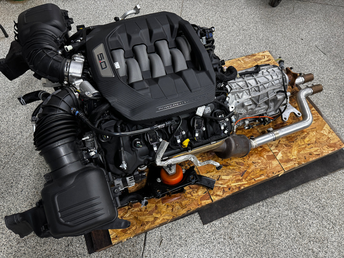 2024 Mustang 5.0 Coyote Dark Horse Gen 4 Engine Drivetrain 10R80Transmission 650