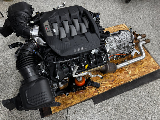 2024 Mustang 5.0 Coyote Dark Horse Gen 4 Engine Drivetrain 10R80Transmission 650