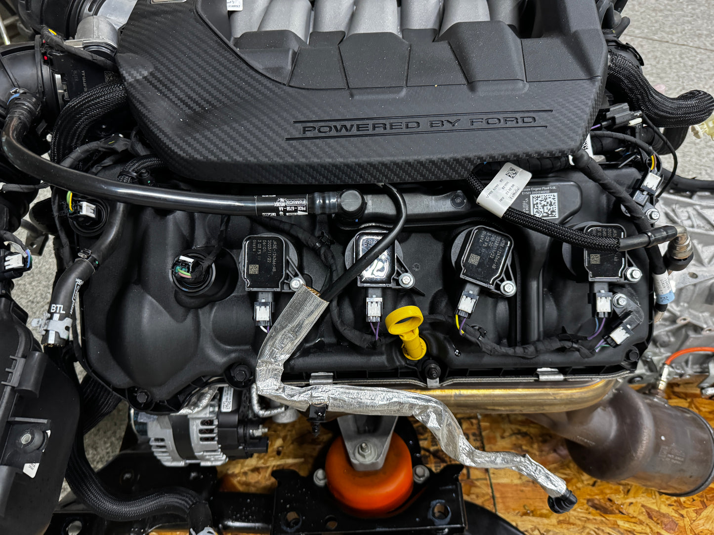 2024 Mustang 5.0 Coyote Dark Horse Gen 4 Engine Drivetrain 10R80Transmission 650