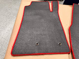 2007-2014 Mustang Shelby GT500 Front Rear Floor Mats Red Lloyds