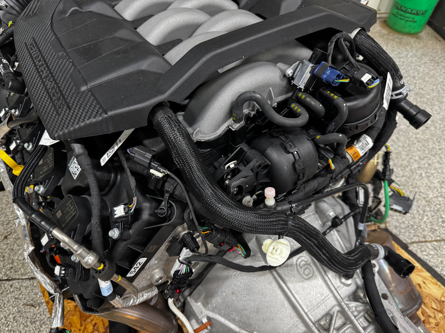 2024 Mustang 5.0 Coyote Dark Horse Gen 4 Engine Drivetrain 10R80Transmission 650