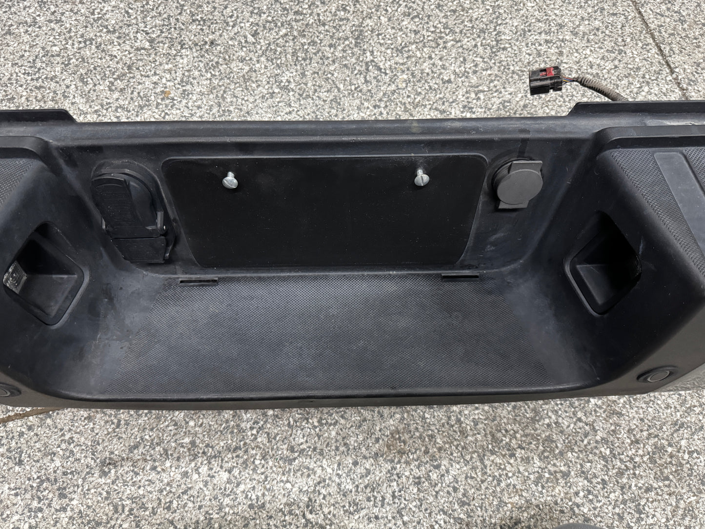 2023-2025 F-250 F-350 Painted Rear Bumper OEM Complete W/ Sensors F250 F350 JS
