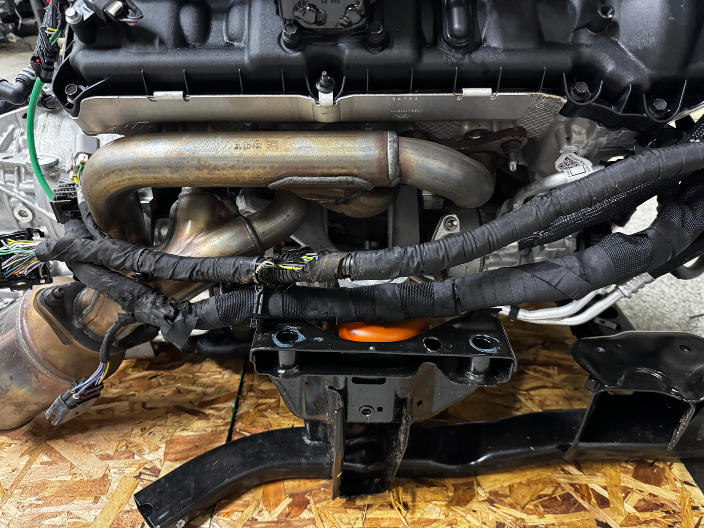 2024 Mustang 5.0 Coyote Dark Horse Gen 4 Engine Drivetrain 10R80Transmission 650