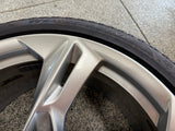 2016-2024 Chevrolet Camaro SS 20x8.5" Silver Wheel Rim Tire 245/40/R20