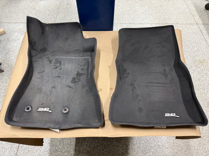 2015-2023 Ford Mustang 3D Kagu All Weather Front Floor Mats