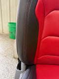 2016-2024 Chevrolet Camaro SS Front & Rear Seats Black/Red Leather