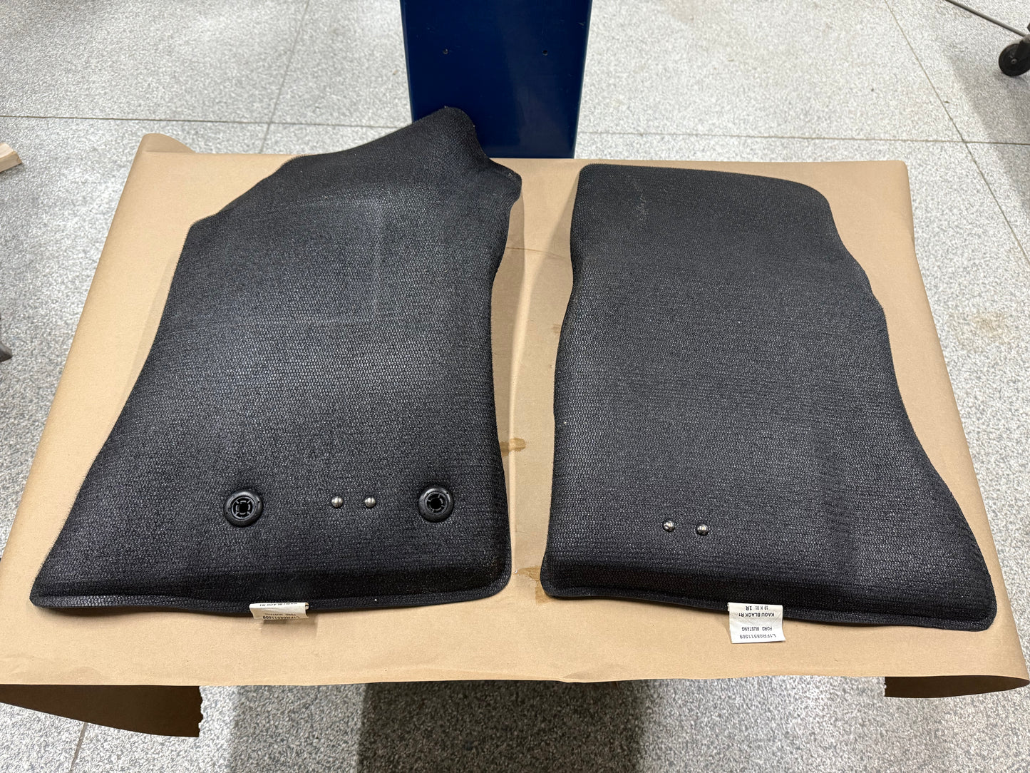 2015-2023 Ford Mustang 3D Kagu All Weather Front Floor Mats