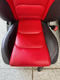 2016-2024 Chevrolet Camaro SS Front & Rear Seats Black/Red Leather
