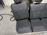 2023-2025 Ford F-250 F-350 Super Duty Front Rear Grey Cloth Seats