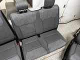 2023-2025 Ford F-250 F-350 Super Duty Front Rear Grey Cloth Seats