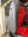 2016-2024 Chevrolet Camaro SS Front & Rear Seats Black/Red Leather