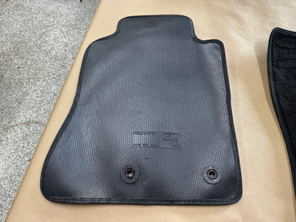 2024-2026 Ford Mustang Dark Horse Front Floor Mats Carpet "Blue Stitch"