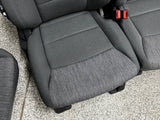 2023-2025 Ford F-250 F-350 Super Duty Front Rear Grey Cloth Seats