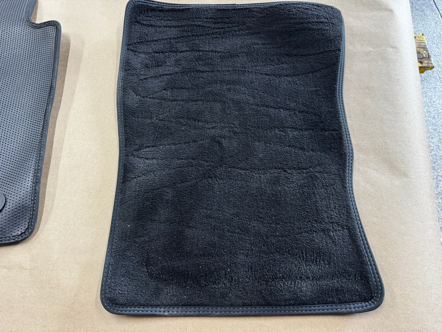 2024-2026 Ford Mustang Dark Horse Front Floor Mats Carpet "Blue Stitch"