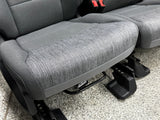 2023-2025 Ford F-250 F-350 Super Duty Front Rear Grey Cloth Seats