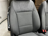 2023-2025 Ford F-250 F-350 Super Duty Front Rear Grey Cloth Seats