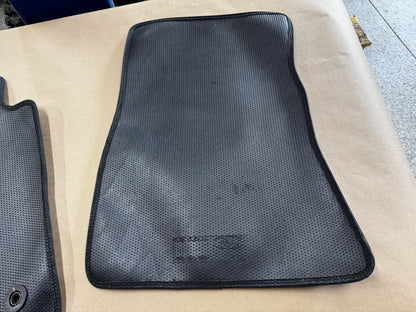 2024-2026 Ford Mustang Dark Horse Front Floor Mats Carpet "Blue Stitch"