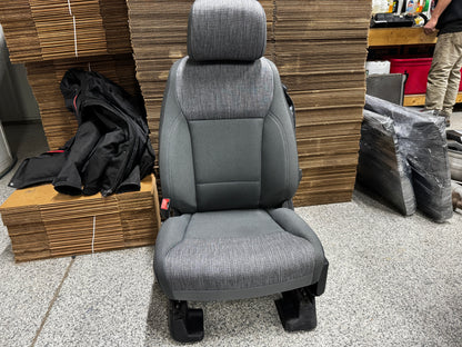 2023-2025 Ford F-250 F-350 Super Duty Front Rear Grey Cloth Seats