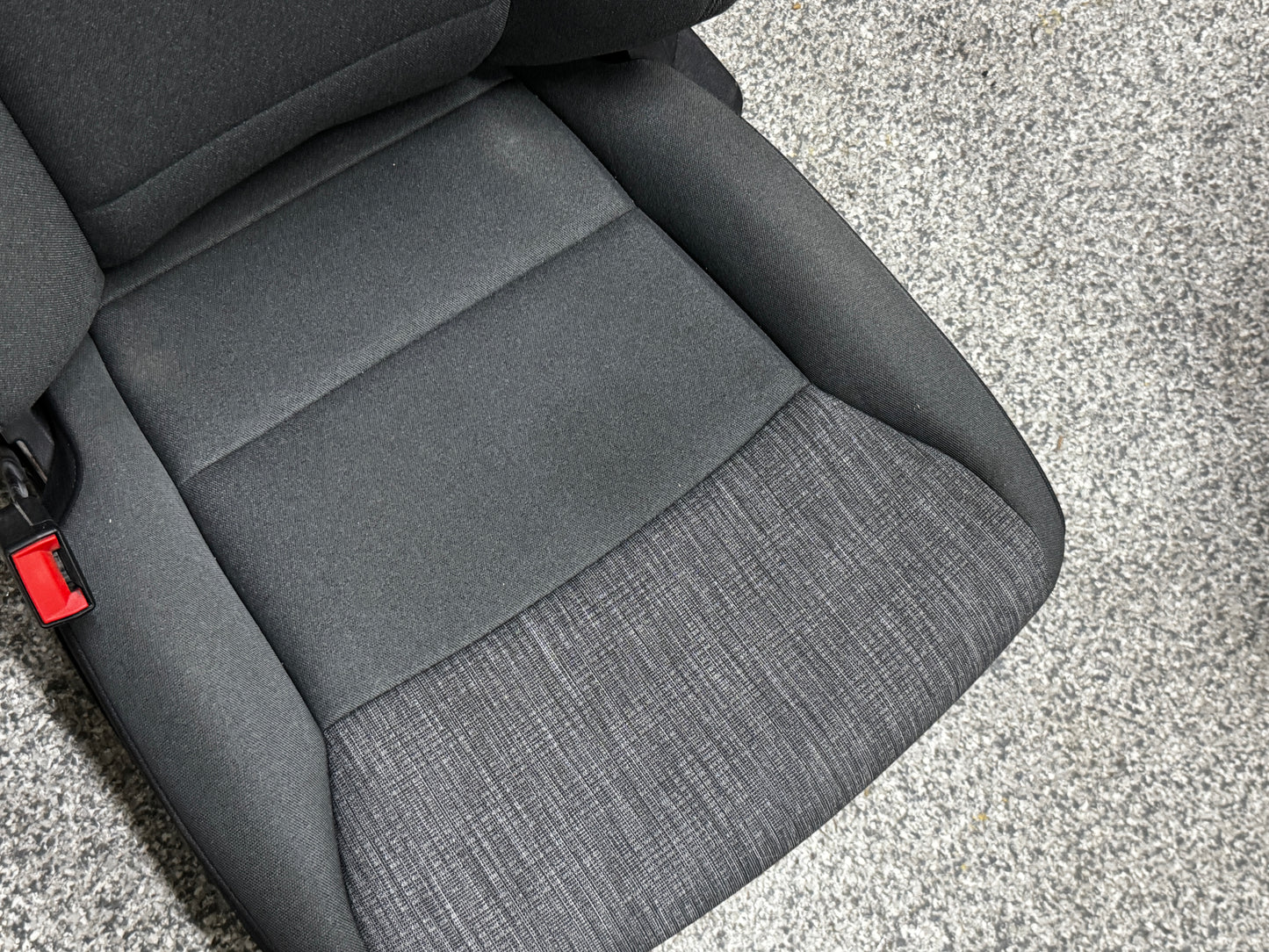 2023-2025 Ford F-250 F-350 Super Duty Front Rear Grey Cloth Seats