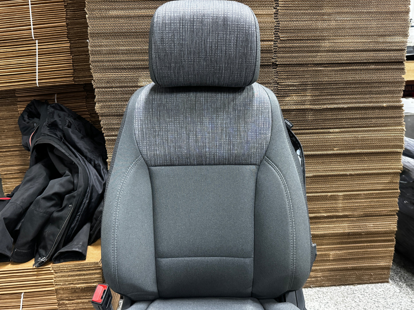 2023-2025 Ford F-250 F-350 Super Duty Front Rear Grey Cloth Seats