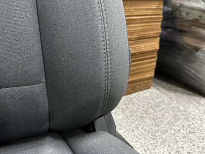 2023-2025 Ford F-250 F-350 Super Duty Front Rear Grey Cloth Seats