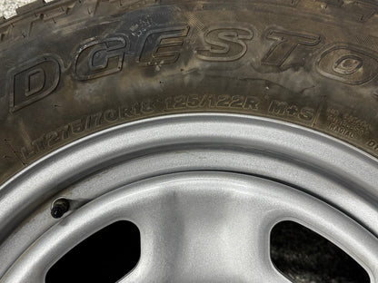 2023-2025 F-250 F-350 Super Duty 6.7 Spare Tire Bridgestone 275/70/18