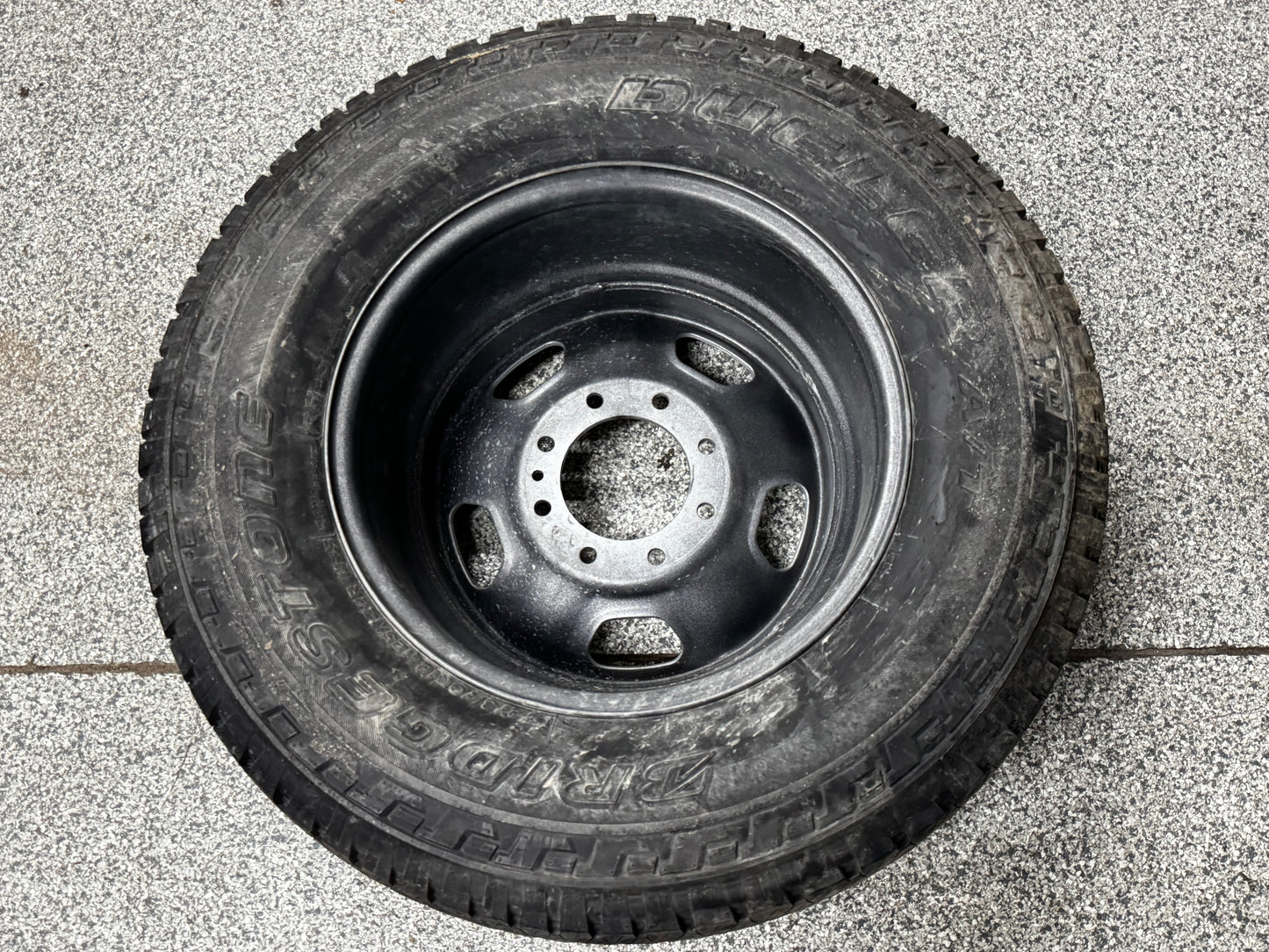 2023-2025 F-250 F-350 Super Duty 6.7 Spare Tire Bridgestone 275/70/18