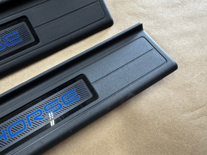 2024-2026 Ford Mustang Dark Horse Sill/Scuff Plates Interior Trim Black - OEM