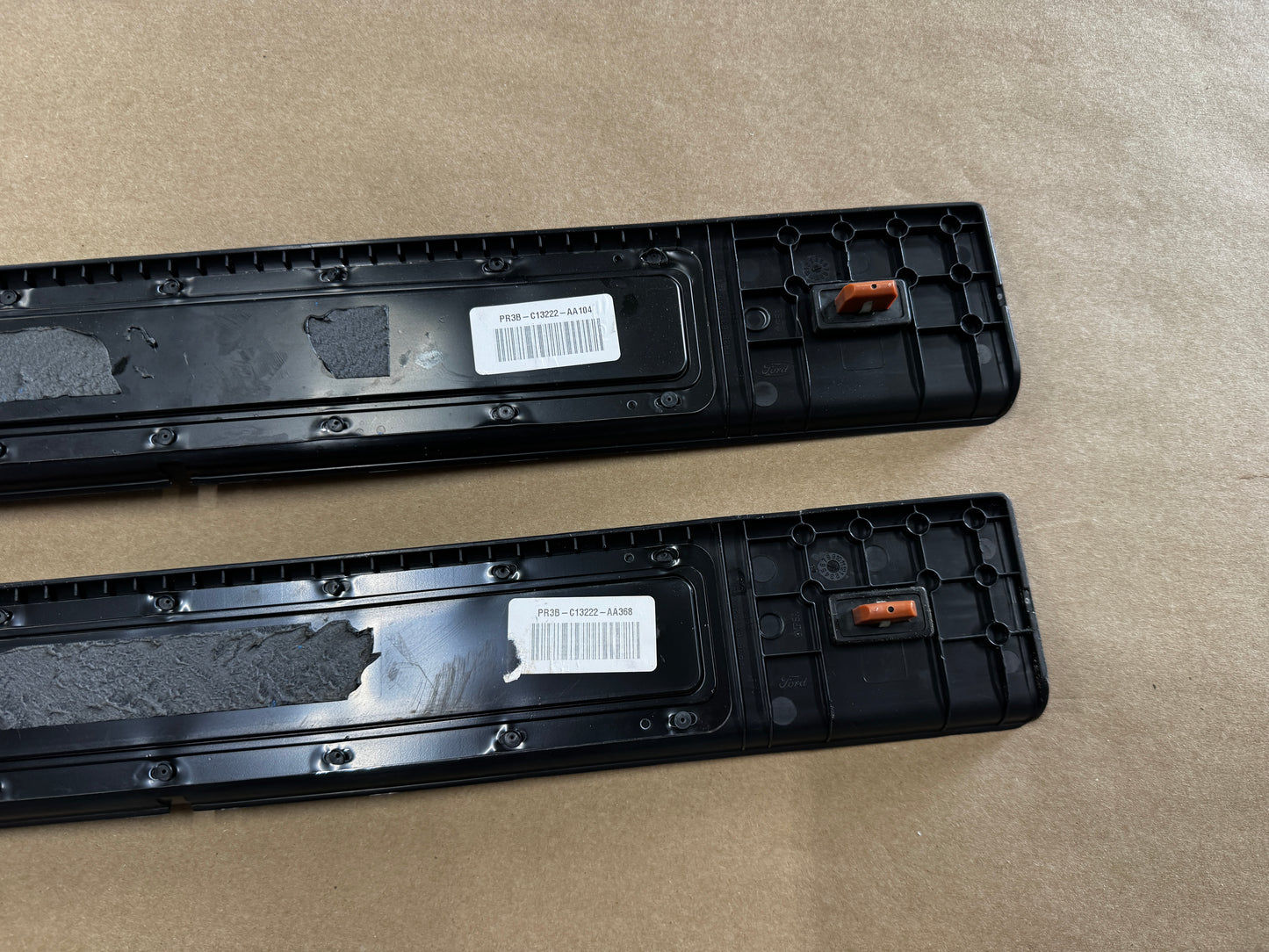 2024-2026 Ford Mustang Dark Horse Sill/Scuff Plates Interior Trim Black - OEM