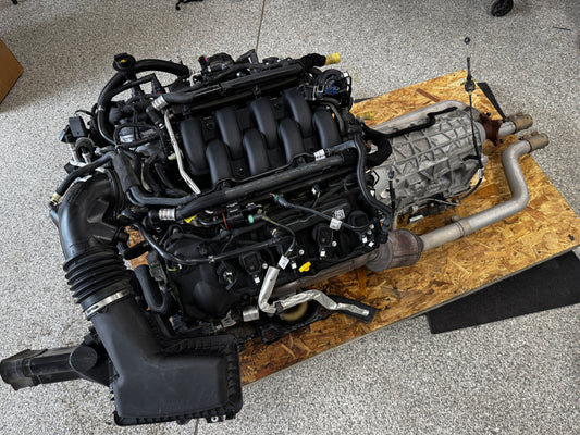 2022 Mustang 5.0 Coyote Gen 3 Engine Drivetrain 10R80 Automatic Auto 32k mi