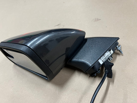 2015-2023 Ford Mustang GT LH Driver Side Mirror Dark Charcoal "J7"